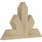 Ekena Millwork Saratoga Rough Sawn Timber Gable Bracket, Douglas Fir, 36"W x 24"H x 4"D x 6"F, 16/12 Pitch GBW036X24X0406SAR00RDF - alternate 5